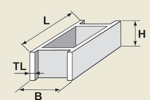 Bednicí tvárnice 20