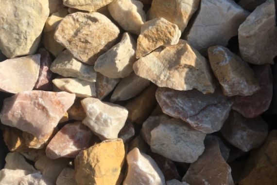 Vápenec žlutobílý 0,8 - 1,6 cm