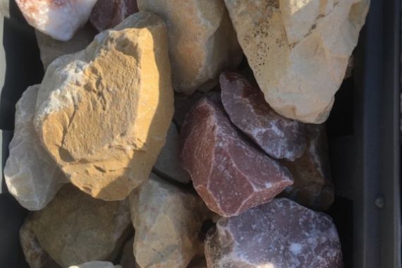 Vápenec žlutobílý 1 - 3 cm